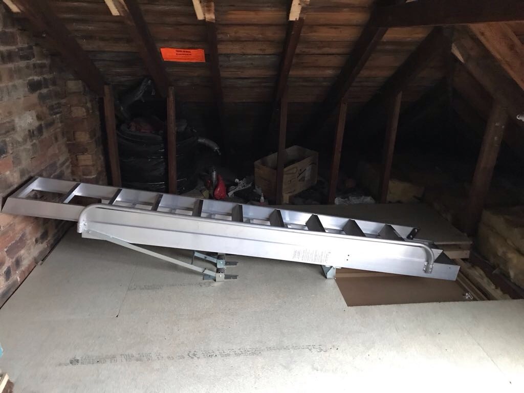 That Hidden space in your place, Loft Ladders Glasgow. R&D Loft